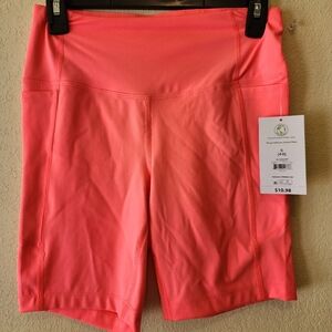 Women's Pink Athletic Shorts